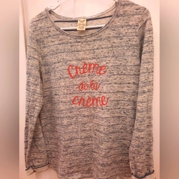 Faded Glory Tops - Creme de la Creme sweatshirt